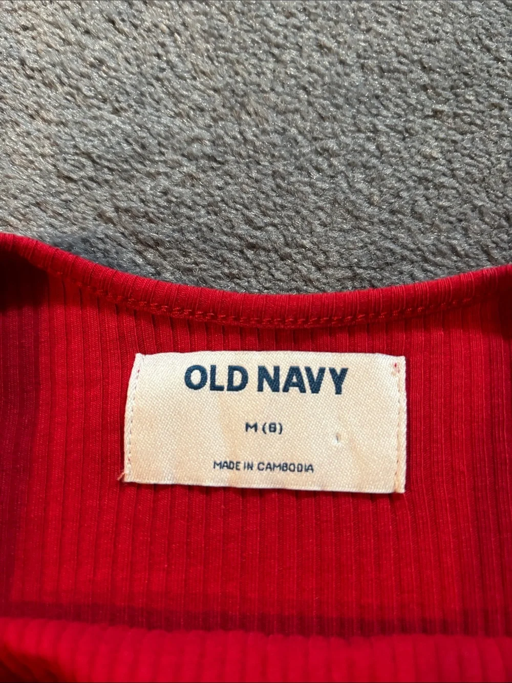 NWOT Old Navy Pink and Red Ribbed Long Sleeve Swing Dresses